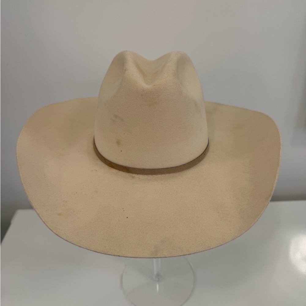 Janessa Leone Wool Hat with Leather Band - Picture 4 of 8